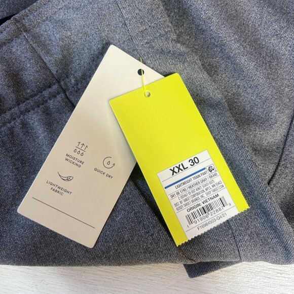 All In Motion Lightweight Training Pants Mens XXL Gray New Workout Activewear - Picture 9 of 11